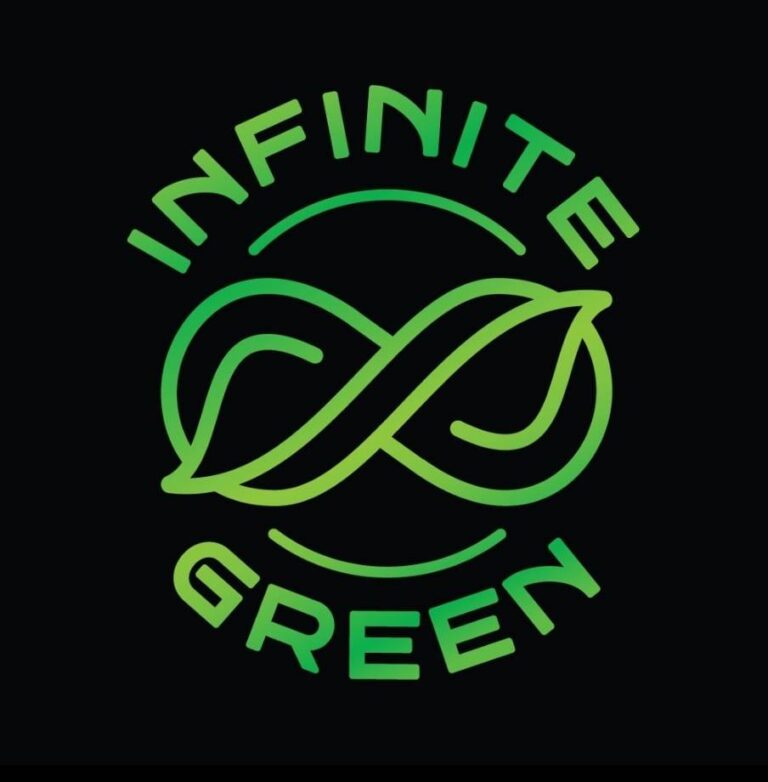 infinite green hemp dispensary logo 1 768x782