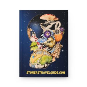 the stoner’s travel guide to wisconsin companion hardcover journal — wisconsin road trip notebook
