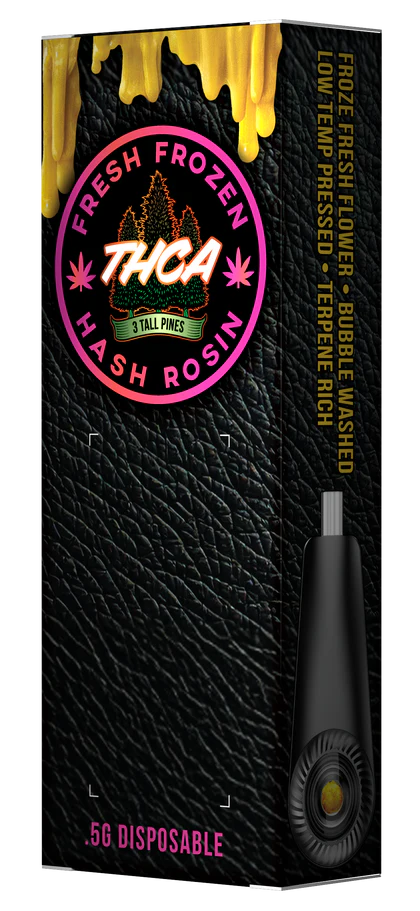 3 tall pines hash rosin disposable 1