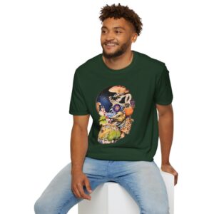 hippie road trip t shirt Chamber of CannaBizgreen graphic t shirt artwork by travis messa